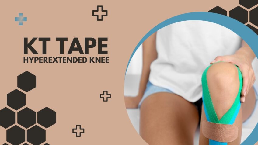 KT Tape a Hyperextended Knee